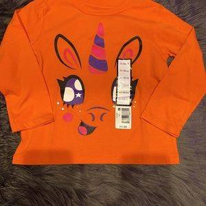 🌸HP💚🌸🤟🏼Unicorn Halloween Shirt sz:24M